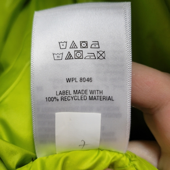 Mode of One Men's Green Patterned Puffer Vest Large NEW - Picture 9 of 11